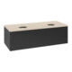 V&B Waschtischunterschrank ohne Frontstruktur, mit Beleuchtung Antao 120x36x50cm, WBP-farbe botti., bla m Lac-1