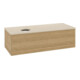 V&B Waschtischunterschrank ohne Frontstruktur, mit Beleuchtung Antao 120x36x50cm, WBP-farbe botti., honey oak-1
