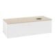 V&B Waschtischunterschrank ohne Frontstruktur, mit Beleuchtung Antao 120x36x50cm, WBP-farbe botti., wh. m Lac-4