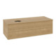 V&B Waschtischunterschrank ohne Frontstruktur, mit Beleuchtung Antao 120x36x50cm, WBP-farbe hon. Oa, hon. oak-1