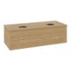 V&B Waschtischunterschrank ohne Frontstruktur, mit Beleuchtung Antao 120x36x50cm, WBP-farbe hon. Oa, hon. oak-3