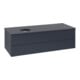 V&B Waschtischunterschrank ohne Frontstruktur, mit Beleuchtung Antao 120x36x50cm, WBP-farbe Lac, md bl. m Lac-1