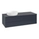V&B Waschtischunterschrank ohne Frontstruktur, mit Beleuchtung Antao 120x36x50cm, WBP-farbe Lac, md bl. m Lac-3