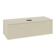 V&B Waschtischunterschrank ohne Frontstruktur, mit Beleuchtung Antao 120x36x50cm, WBP-farbe Lac, si Gr m Lac