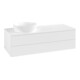 V&B Waschtischunterschrank ohne Frontstruktur, mit Beleuchtung Antao 120x36x50cm, WBP-farbe Lac, wh. m Lac-1