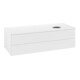 V&B Waschtischunterschrank ohne Frontstruktur, mit Beleuchtung Antao 120x36x50cm, WBP-farbe Lac, wh. m Lac-4