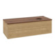 V&B Waschtischunterschrank ohne Frontstruktur, mit Beleuchtung Antao 120x36x50cm, WBP-farbe w. wal, honey oak-1