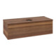 V&B Waschtischunterschrank ohne Frontstruktur, mit Beleuchtung Antao 120x36x50cm, WBP-farbe w. wal, w. walnut-3