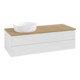 V&B Waschtischunterschrank ohne Frontstruktur, mit Beleuchtung Antao 120x36x50cm, WBP hon. Oa, glo wh. Lac-3