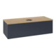 V&B Waschtischunterschrank ohne Frontstruktur, mit Beleuchtung Antao 120x36x50cm, WBP hon. Oa, md bl. m Lac-1