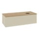 V&B Waschtischunterschrank ohne Frontstruktur, mit Beleuchtung Antao 120x36x50cm, WBP hon. Oa, si Gr m Lac-1