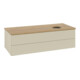 V&B Waschtischunterschrank ohne Frontstruktur, mit Beleuchtung Antao 120x36x50cm, WBP hon. Oa, si Gr m Lac-1