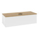 V&B Waschtischunterschrank ohne Frontstruktur, mit Beleuchtung Antao 120x36x50cm, WBP hon. Oa, wh. m Lac-4