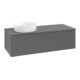 V&B Waschtischunterschrank ohne Frontstruktur, mit Beleuchtung Antao 120x36x50cm, WBP Lac, Anthrac. m Lac-3