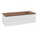 V&B Waschtischunterschrank ohne Frontstruktur, mit Beleuchtung Antao 120x36x50cm, WBP w. wal, glo wh. Lac-3