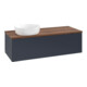 V&B Waschtischunterschrank ohne Frontstruktur, mit Beleuchtung Antao 120x36x50cm, WBP w. wal, md bl. m Lac-3