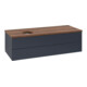 V&B Waschtischunterschrank ohne Frontstruktur, mit Beleuchtung Antao 120x36x50cm, WBP w. wal, md bl. m Lac-1
