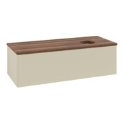 V&B Waschtischunterschrank ohne Frontstruktur, mit Beleuchtung Antao 120x36x50cm, WBP w. wal, si Gr m Lac-4