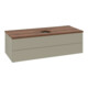 V&B Waschtischunterschrank ohne Frontstruktur, mit Beleuchtung Antao 120x36x50cm, WBP w. wal, st. Gr m Lac-3