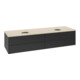 V&B Waschtischunterschrank ohne Frontstruktur, mit Beleuchtung Antao 160x50cm, HL, WBP botti., bla m Lac-3