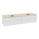 V&B Waschtischunterschrank ohne Frontstruktur, mit Beleuchtung Antao 160x50cm, HL, WBP botti., glo wh. Lac-1