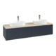 V&B Waschtischunterschrank ohne Frontstruktur, mit Beleuchtung Antao 160x50cm, HL, WBP botti., md bl. m Lac-1