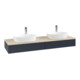 V&B Waschtischunterschrank ohne Frontstruktur, mit Beleuchtung Antao 160x50cm, HL, WBP botti., md bl. m Lac-3