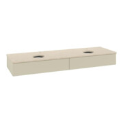 V&B Waschtischunterschrank ohne Frontstruktur, mit Beleuchtung Antao 160x50cm, HL, WBP botti., si Gr m Lac