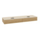 V&B Waschtischunterschrank ohne Frontstruktur, mit Beleuchtung Antao 160x50cm, HL, WBP-farbe botti., hon. Oa-3
