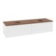 V&B Waschtischunterschrank ohne Frontstruktur, mit Beleuchtung Antao 160x50cm, HL, WBP w. wal, wh. m Lac-1