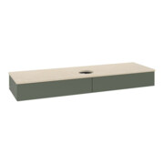 V&B Waschtischunterschrank ohne Frontstruktur, mit Beleuchtung Antao 160x50cm, WBP botti., lea gre. m Lac-3