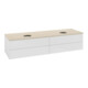 V&B Waschtischunterschrank ohne Frontstruktur, mit Beleuchtung Antao 160x50cm, WBP-farbe botti., glo wh. Lac-3