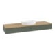 V&B Waschtischunterschrank ohne Frontstruktur, mit Beleuchtung Antao 160x50cm, WBP hon. Oa, lea gre. m Lac-3