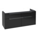 V&B Waschtischunterschrank Subway 2.0 128,7x59x44,9cm, Gr. chr, bl ma lacquer-1
