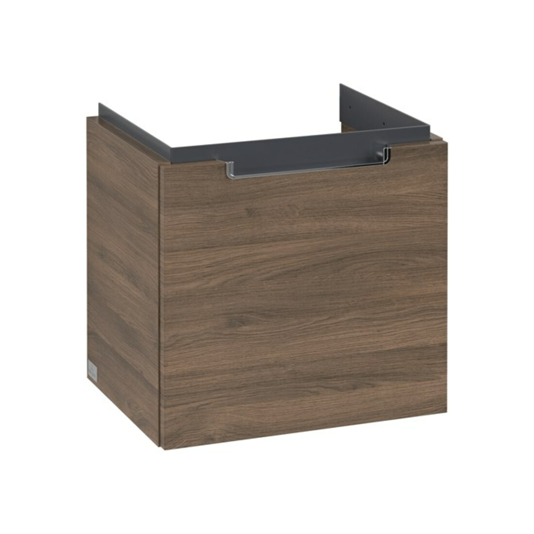 V&B Waschtischunterschrank Subway 2.0 44x42x35,2cm, Griff chrom, arizona oak