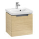 V&B Waschtischunterschrank Subway 2.0 44x42x35,2cm, Griff chrom, nordic oak-1