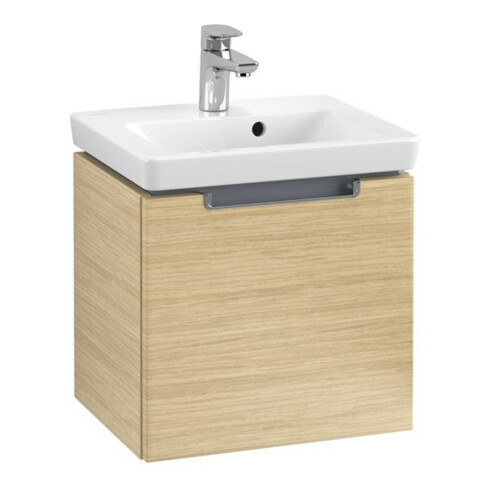 V&B Waschtischunterschrank Subway 2.0 44x42x35,2cm, Griff chrom, nordic oak