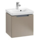 V&B Waschtischunterschrank Subway 2.0 44x42x35,2cm, Griff chrom, truffle grey-3