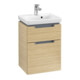 V&B Waschtischunterschrank Subway 2.0 44x59x35,2cm, Griff chrom, nordic oak-1