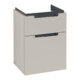 V&B Waschtischunterschrank Subway 2.0 44x59x35,2cm, Griff chrom, soft grey-1