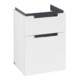 V&B Waschtischunterschrank Subway 2.0 44x59x35,2cm, Griff chrom, weiß matt-1