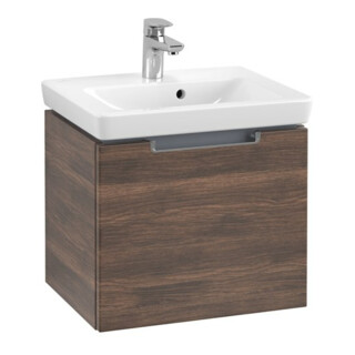V&B Waschtischunterschrank Subway 2.0 48,5x42x38cm, Griff chrom, arizona oak