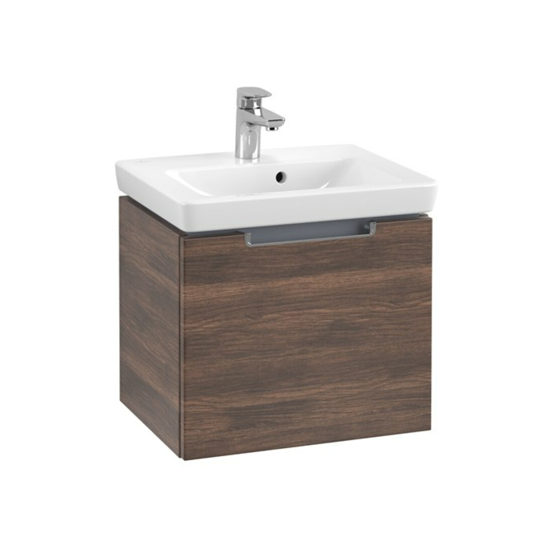 V&B Waschtischunterschrank Subway 2.0 48,5x42x38cm, Griff chrom, arizona oak