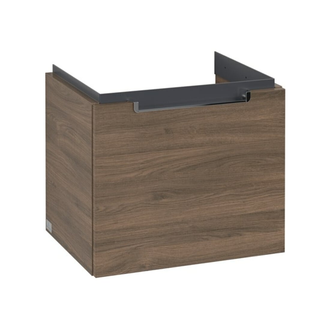 V&B Waschtischunterschrank Subway 2.0 48,5x42x38cm, Griff chrom, arizona oak