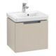 V&B Waschtischunterschrank Subway 2.0 48,5x42x38cm, Griff chrom, soft grey-1