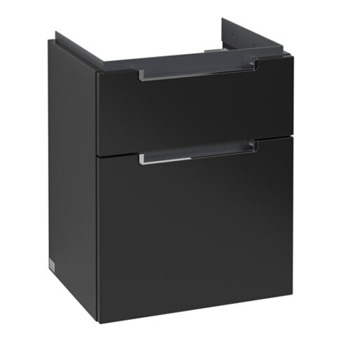 V&B Waschtischunterschrank Subway 2.0 48,5x59x38cm, Gr. chr, bl matt lacquer