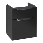 V&B Waschtischunterschrank Subway 2.0 48,5x59x38cm, Gr. chr, bl matt lacquer