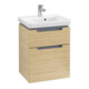 V&B Waschtischunterschrank Subway 2.0 48,5x59x38cm, Griff chrom, nordic oak-3