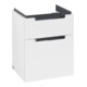 V&B Waschtischunterschrank Subway 2.0 48,5x59x38cm, Griff chrom, weiß matt-1