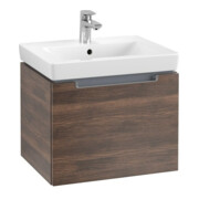 V&B Waschtischunterschrank Subway 2.0 53,7x42x42,3cm, Griff chrom, arizona oak